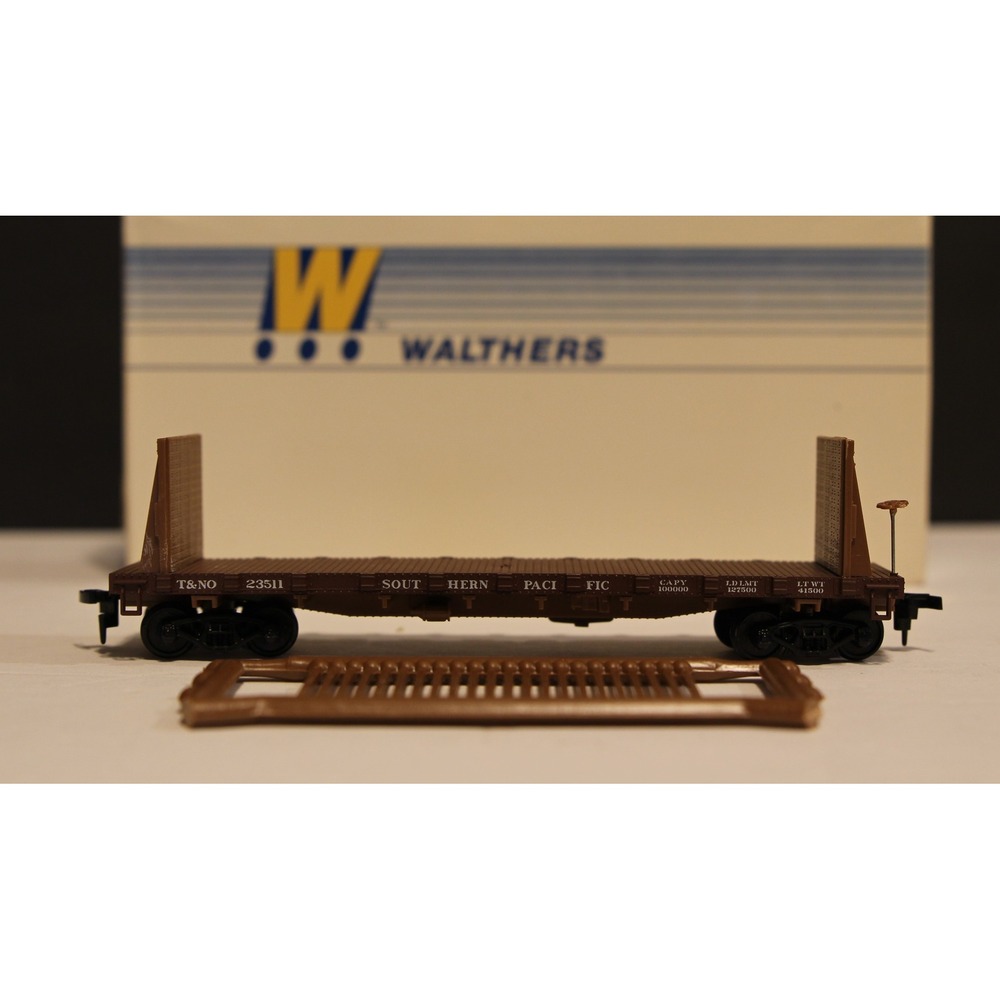HO Walthers 42' Bulkehead Flat Southern Pacific T&NO/SP 23511  90's 932-2909 (V)